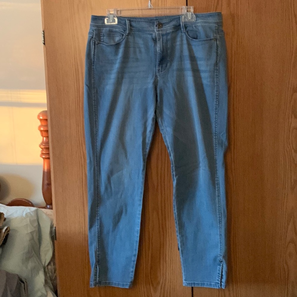 J Jill slim ankle jeans